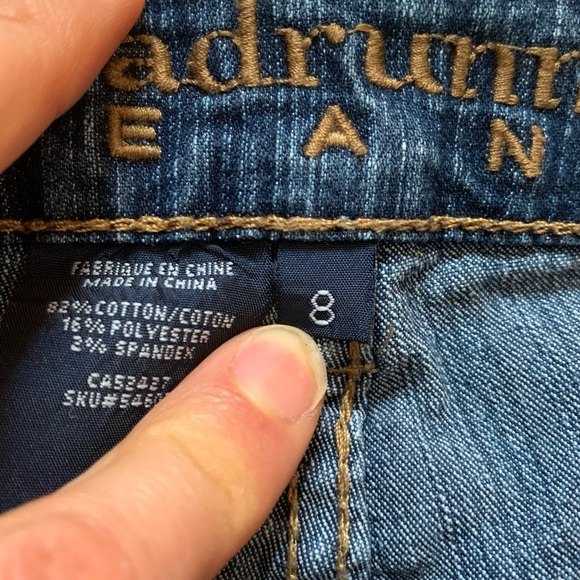 Vintage Roadrunner medium wash size 8 made in Canada capri rolled jean shorts - Picture 8 of 8